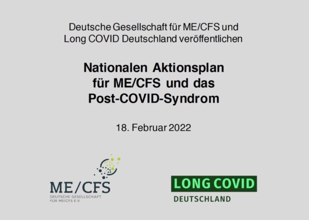 Nationaler Aktionsplan ME/CFS und Long COVID